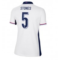 Billiga England John Stones #5 Hemma fotbollskläder Dam EM 2024 Kortärmad